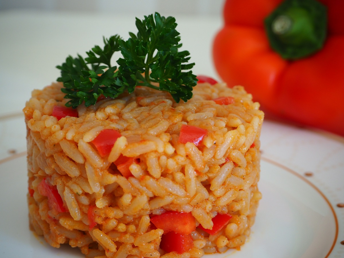 Paprika-Reis nach Djuvec Art • Cucina Christina