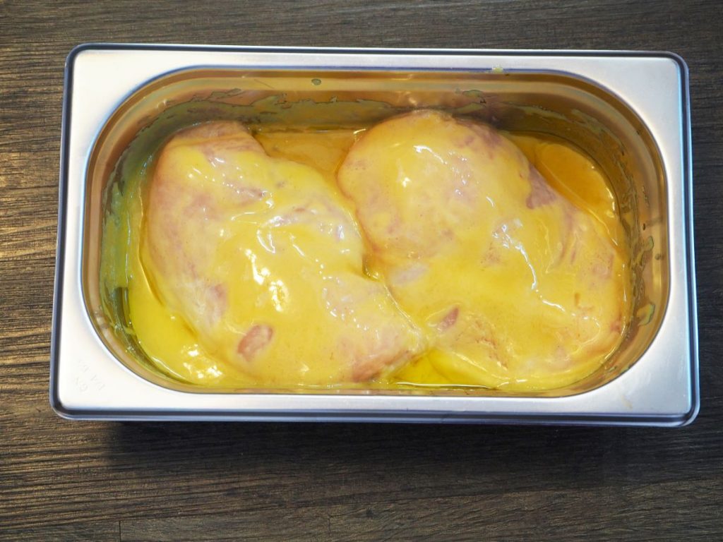 Hähnchenbrustfilet mit Honig-Senf-Soße • Cucina Christina